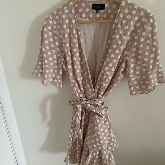 Majorelle Portia dress in taupe - Picture 2 of 7